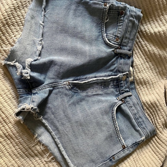 Agolde Parker Shorts Size 28 - Picture 2 of 4